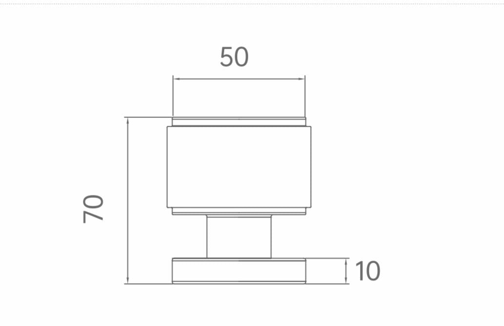 High end door lock solution invisible door lock M115N