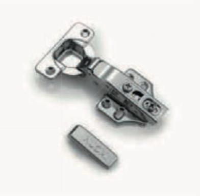 Hinge - Zero angle three section force buffering hinge fast mounted