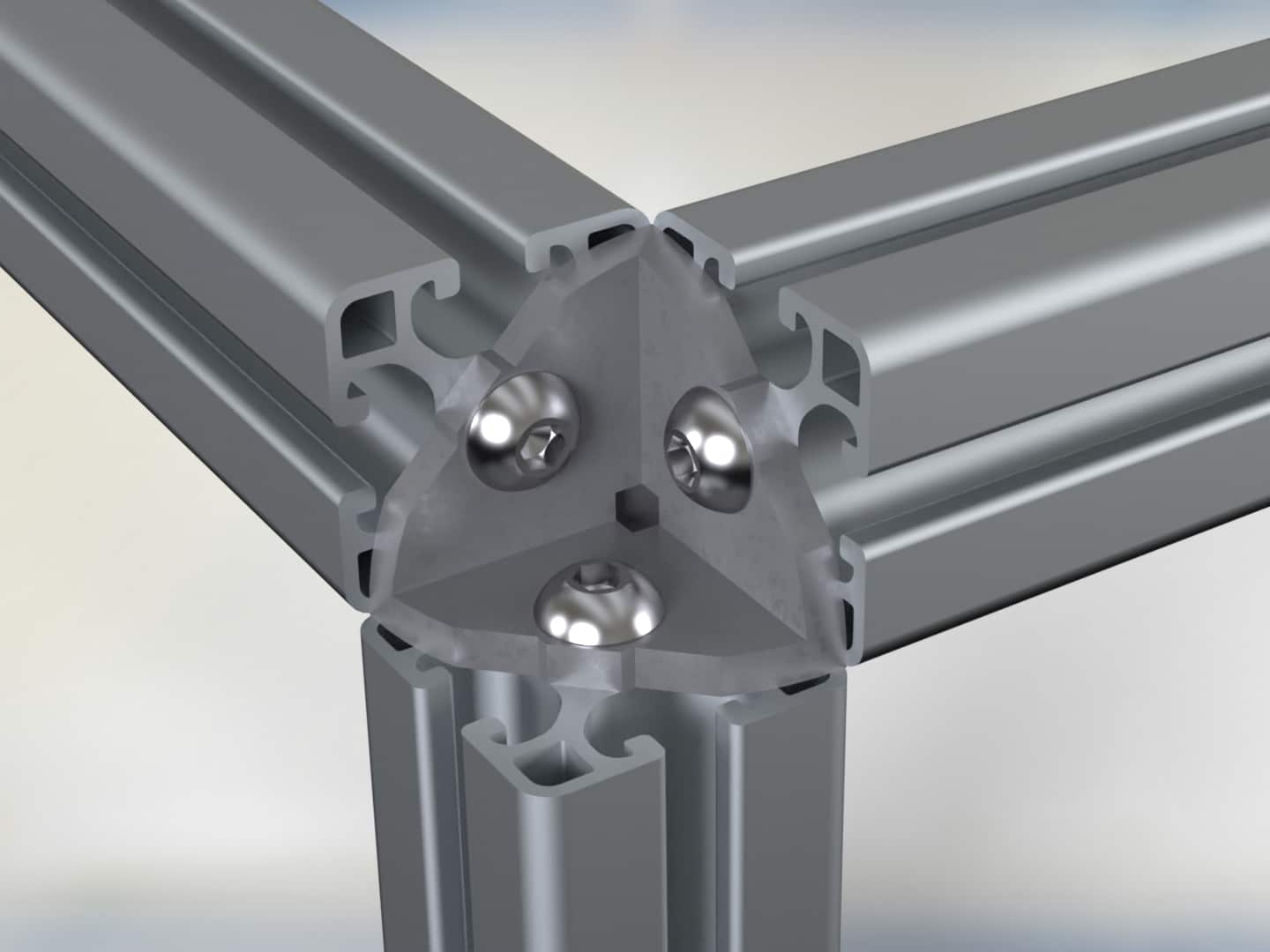 Skirting And Concealed Handle - Corner and connector