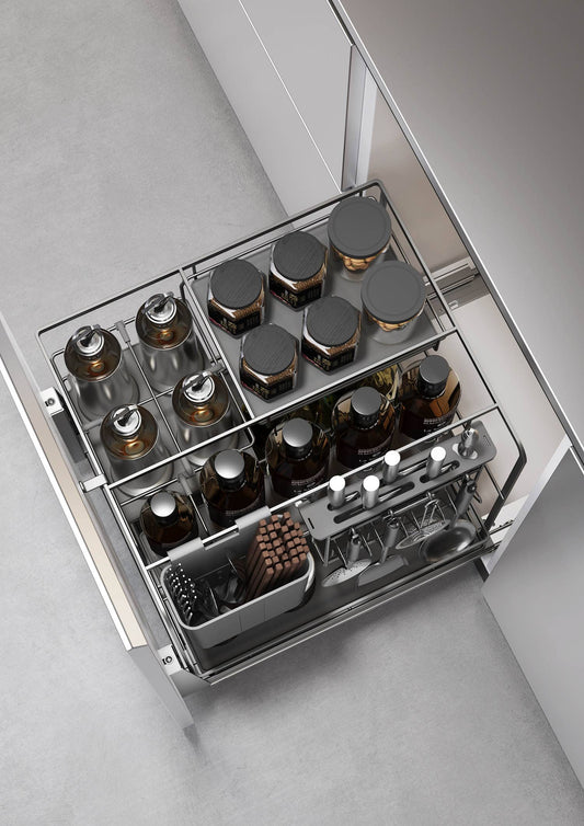 Caro series pull out seasoning basket